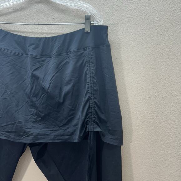 Lands’ End High Waisted Modest Swim Skirt Leggings UPF 50 Women’s 2X 20/22W - Picture 2 of 5